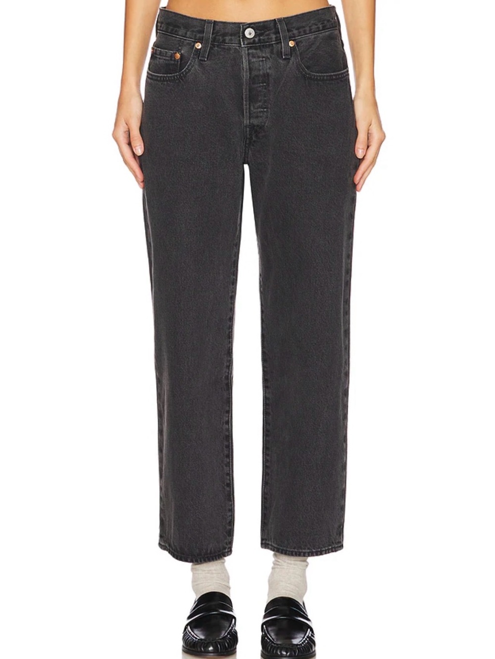 Vintage Riders by Lee Women's High-Rise Black Jeans